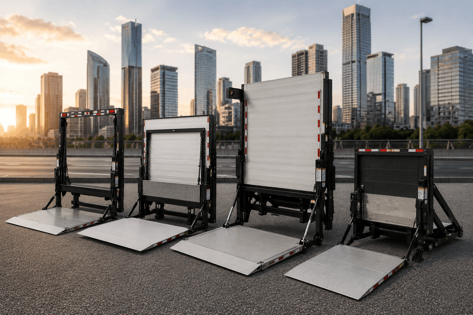 Rampas Hidráulicas para transporte